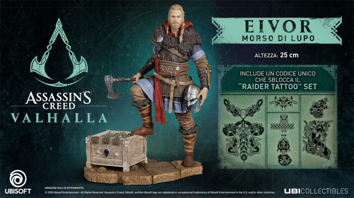 Assassins Creed Valhalla - Eivor Male - Action Figure - immagine 2