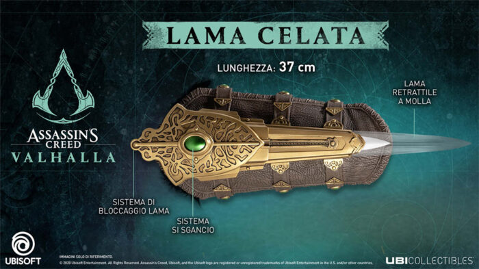 Assassins Creed Valhalla - Lama Celata di Eivor - Hidden Blade - immagine 2