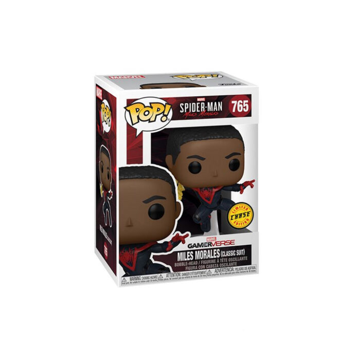Funko Pop! - Marvel Spider-Man Miles Morales - Classic Suit - 765 - Bobble Head - Limited Edition - immagine 4
