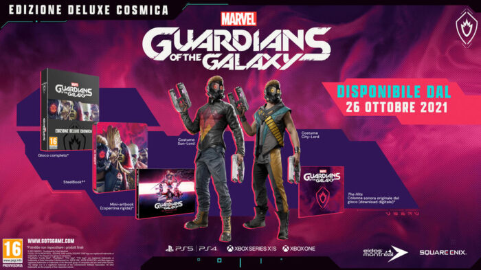 Marvels Guardians of the Galaxy - Edizione Deluxe Cosmica (PS5) - immagine 2