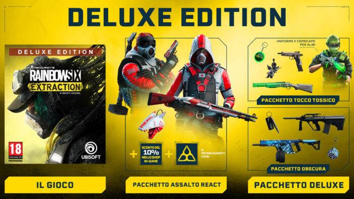 Tom Clancys Rainbow Six Extraction - Deluxe Edition + Bonus OMAGGIO! (Xbox One) (Xbox Series X) - immagine 2