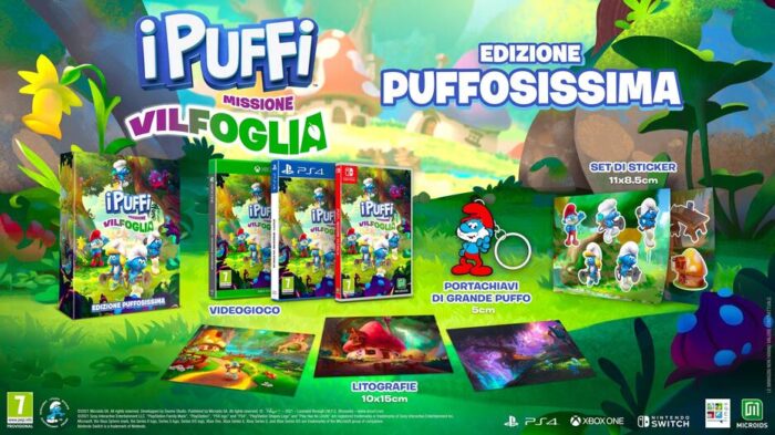I Puffi Missione Vilfoglia - Edizione Puffosissima - Limited Edition - (PS4) - immagine 2