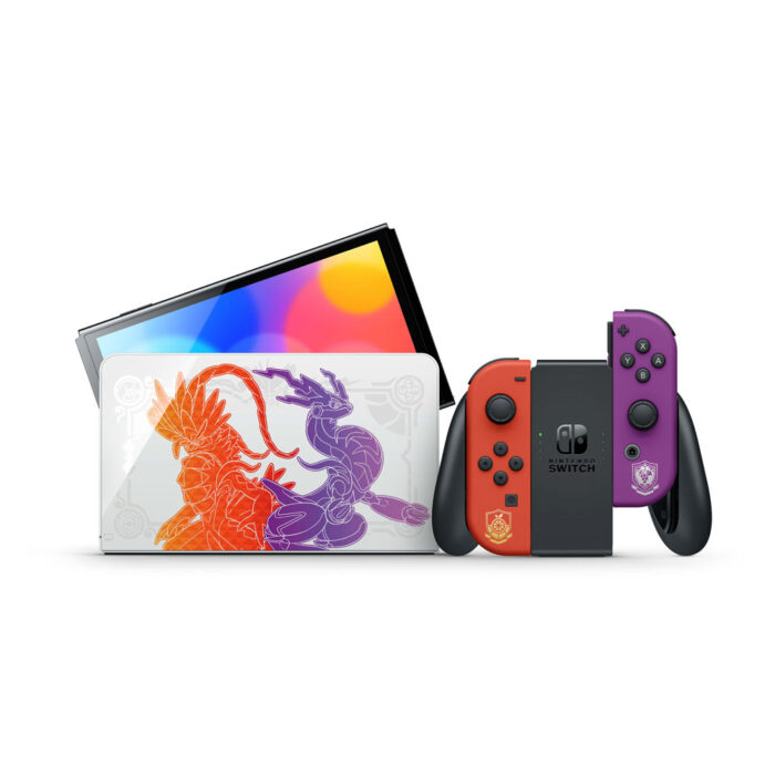 Nintendo Switch (OLED) Edizione Speciale - Pokemon Scarlatto & Violetto - Console - immagine 2