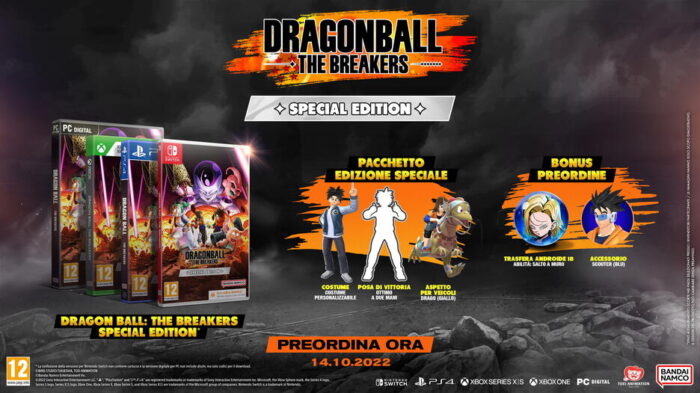 Dragon Ball The Breakers - Special Edition + Bonus OMAGGIO! (Xbox One) (Xbox Series X) - immagine 2