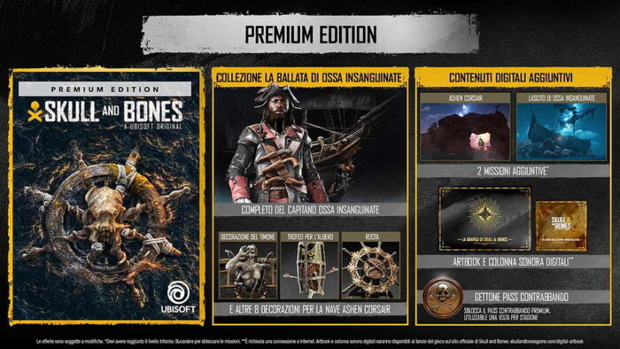 Skull & Bones Premium Edition + Bonus Omaggio! (PS5) - immagine 2