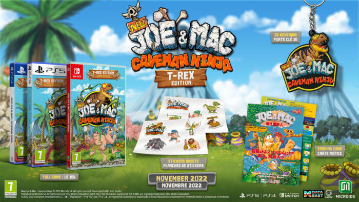 New Joe & Mac - Caveman Ninja - T-Rex Edition (Switch) - immagine 2