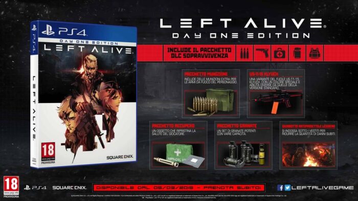 Left Alive - Day One Edition (PS4) - immagine 2