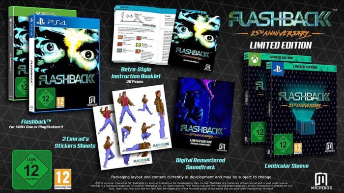 Flashback 25th Anniversary - Collectors Edition (PS4) - immagine 2