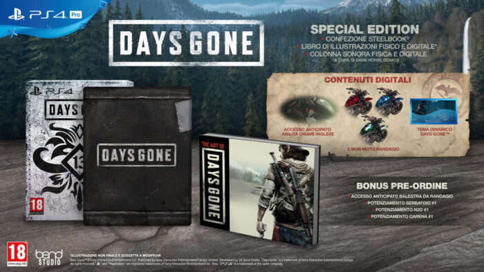 Days Gone - Limited Edition (PS4) - immagine 2