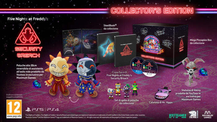Five Nights at Freddy's Security Breach - Collector's Edition (PS4) - immagine 2