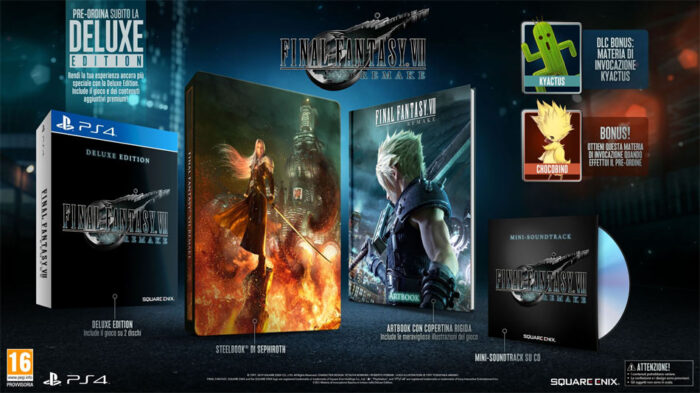 Final Fantasy VII Remake - Deluxe Edition (PS4) - immagine 2