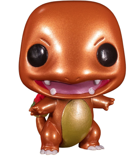 60126.png Funko Pop! Games Pokémon - Charmander (Metallic) - 455 - Limited Edition - Vinyl Figure - immagine 1