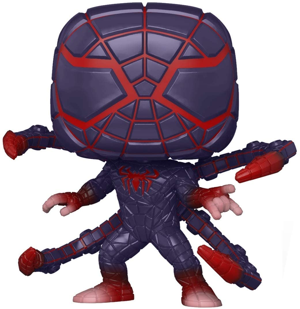 610ltnydhal._ac_sl1073__6.jpg Funko Pop! - Marvel Spider-Man Miles Morales - Programmable Matter Suit - 773 - Bobble Head - immagine 1