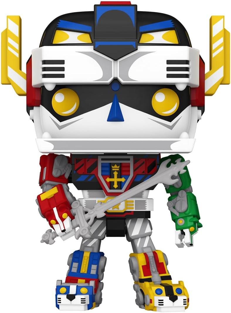 6119nbfkjzl._ac_sl1300_.jpg Funko Pop! Television - Voltron (Retro) - 1497 - Funko Big - Vinyl Figure - immagine 1