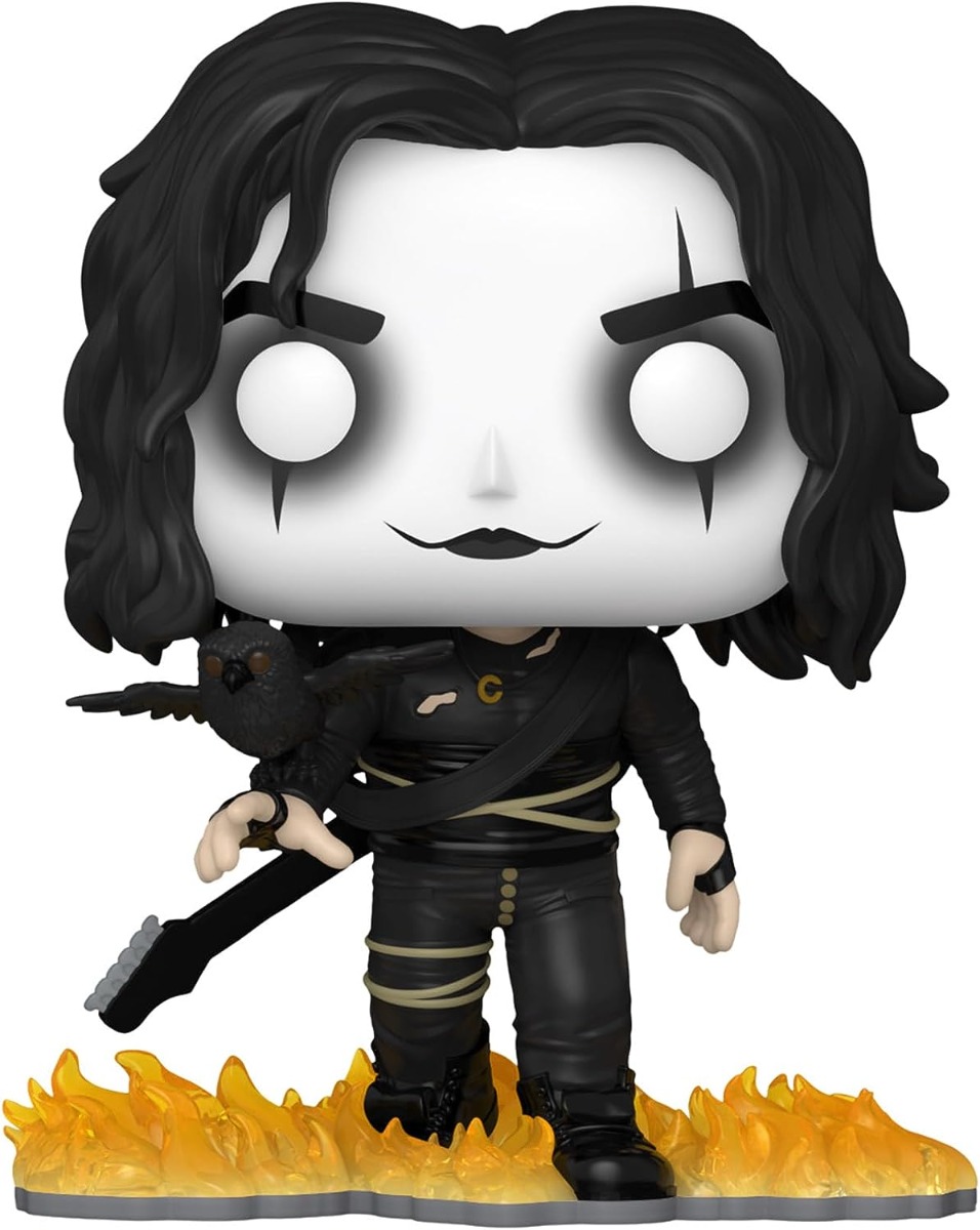 613amoqnwil._ac_sl1500_.jpg Funko Pop! Movies The Crown - Eric Draven with Crow - 1429 - Vinyl Figure - immagine 1
