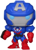 Funko Pop! - Marvel Avengers Mech Strike - Captain America - 829 - Bobble Head