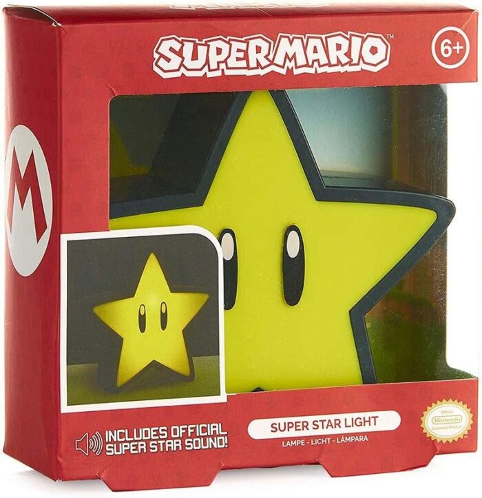 Lampada Super Mario Super Stella con Suoni - Paladone - immagine 2