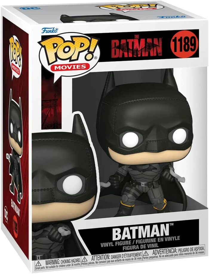 Funko Pop! Movies The Batman - Batman - 1189 - Vinyl Figure - immagine 2