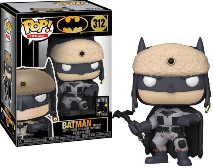 Funko Pop! - Heroes 80 Years - Batman Red Son - 312 - Vinyl Figure - immagine 2