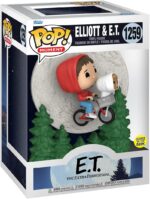 Funko Pop! Moments E.T. 40th - Elliot & E.T. Fly - Glows in The Dark -1259 - Vinyl Figure - immagine 2