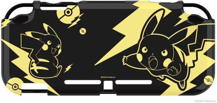 Cover Protettiva Hori - Guscio Duraflexi Protector - Pikachu Black & Gold (Switch) - immagine 6