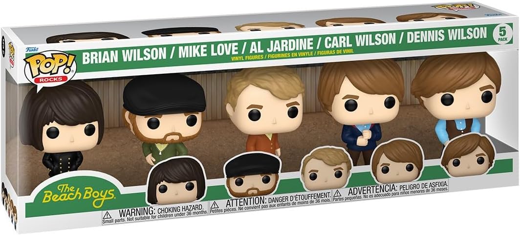 61_7fieccel._ac_sl1300_.jpg Funko Pop! Rocks - The Beach Boys Pet Sounds 5 Pack - 5 - Vinyl Figure - immagine 1