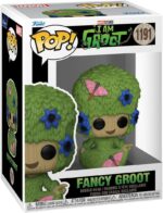 Funko Pop! Marvel Studios I Am Groot - Fancy Groot - 1191 - Bobble Head - immagine 2