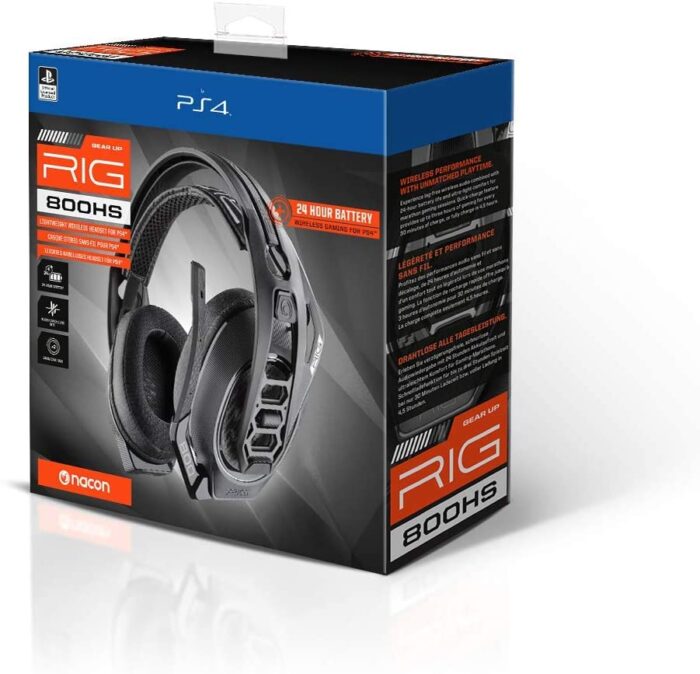 Cuffie RIG 800 HS V2 Stereo Gaming Headset - Wireless - Nacon (PS4 - PS5) - immagine 4