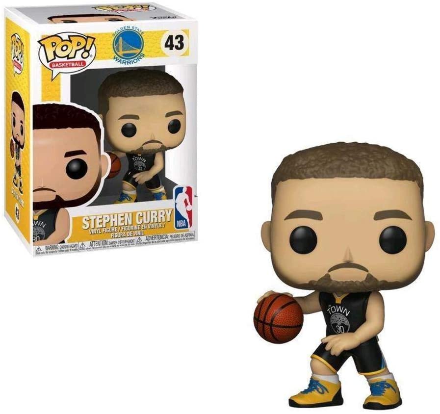 61cmag-lrkl._ac_sl1000__6.jpg Funko Pop! Basketball Golden State Warriors - Stephen Curry - 43 - Vinyl Figure - immagine 1