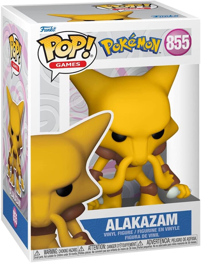 Funko Pop! Games Pokémon - Alakazam - 855 - Vinyl Figure - immagine 2