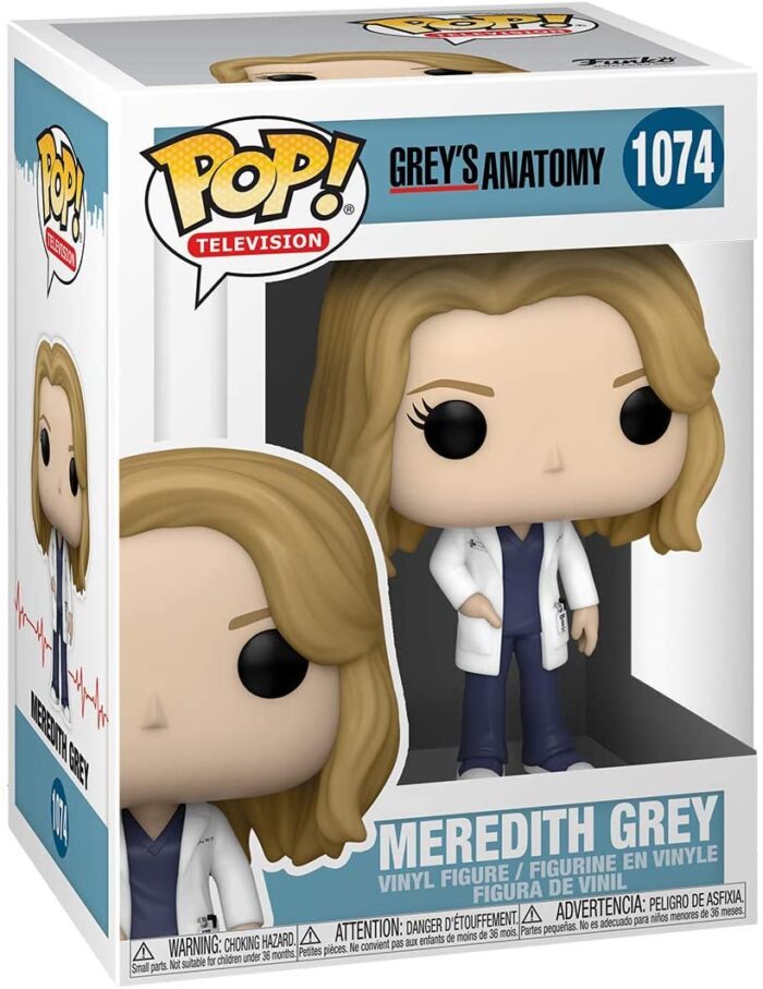 Funko Pop! Television Greys Anatomy - Meredith Grey - 1074 - Vinyl Figure - immagine 2