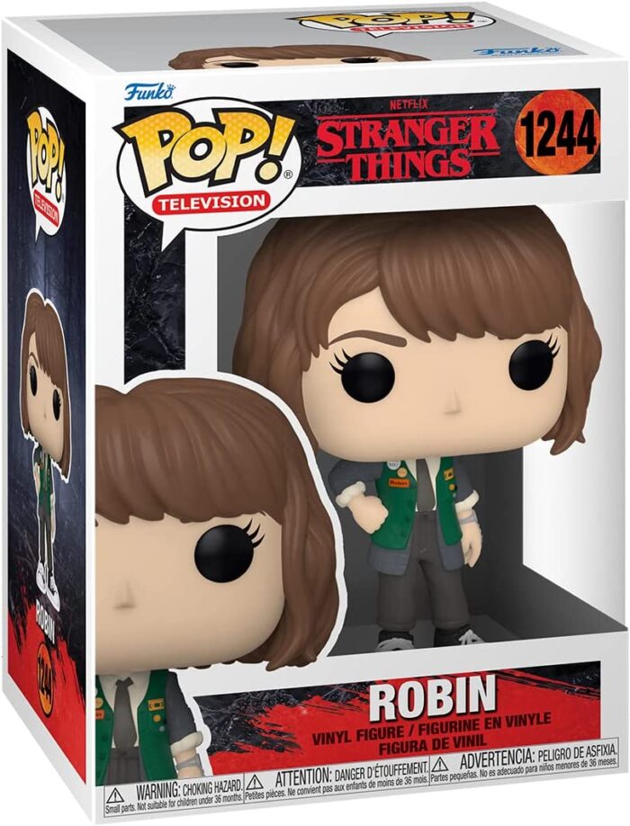 Funko Pop! Television Stranger Things - Robin - 1244 - Vinyl Figure - immagine 2