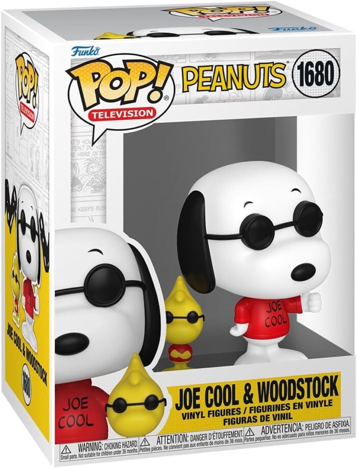 Funko Pop! Television Peanuts - Joe Cool & Woodstock - 1680 - Vinyl Figure - immagine 2