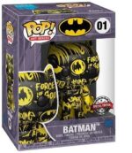 Funko Pop! Art Series - Batman - Batman Yellow Black - 01 - Special Edition - Vinyl Figure - immagine 2