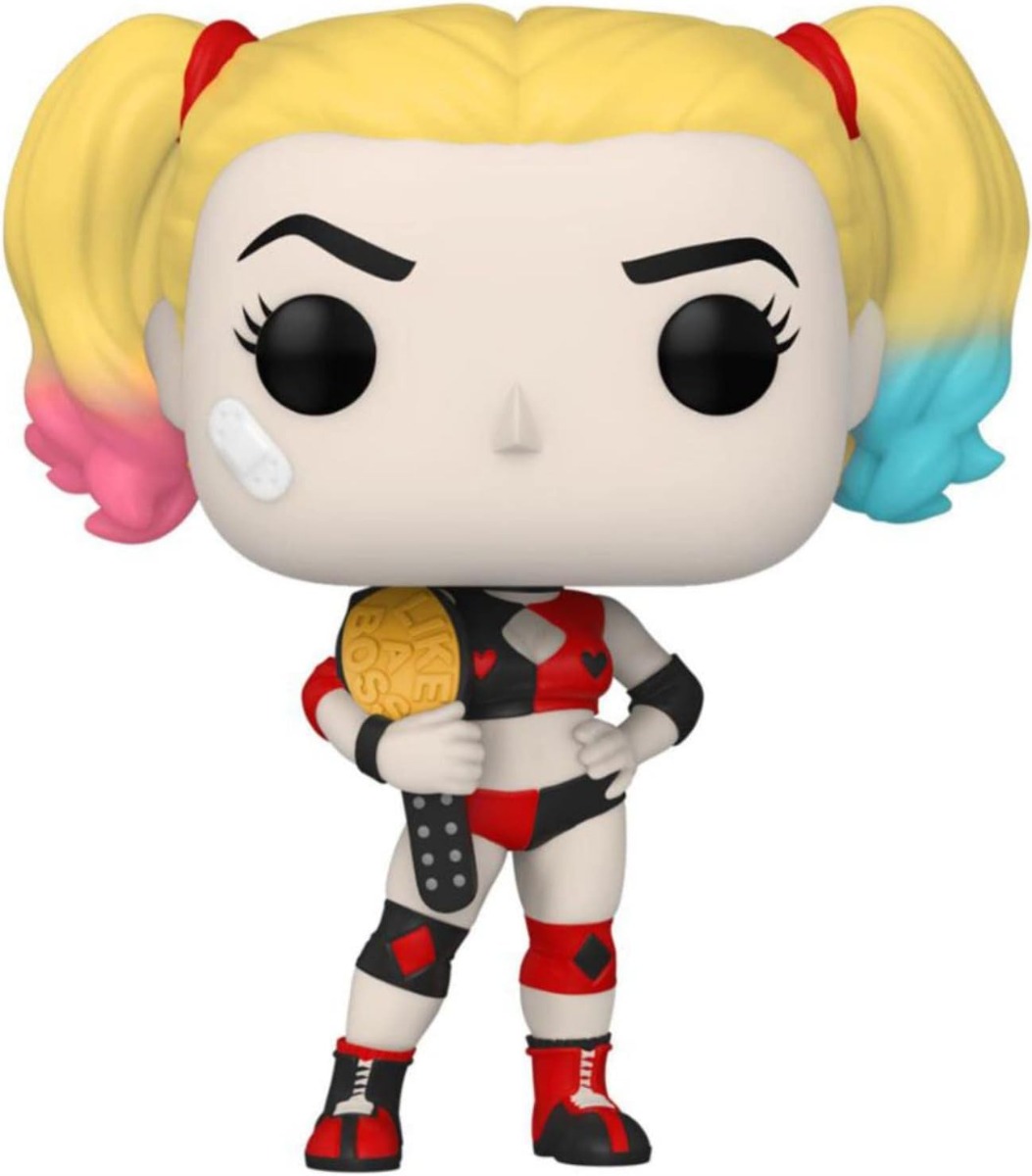 61huy5zqj0l._ac_sl1500_.jpg Funko Pop! Heroes DC Super Heroes - Harley Quinn with Belt - Special Edition - 436 - Vinyl Figure - immagine 1