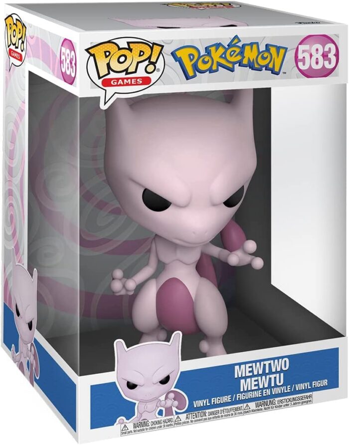 Funko Pop! Games Pokémon XXL - Mewtwo Mewtu - 583 - Vinyl Figure - immagine 2
