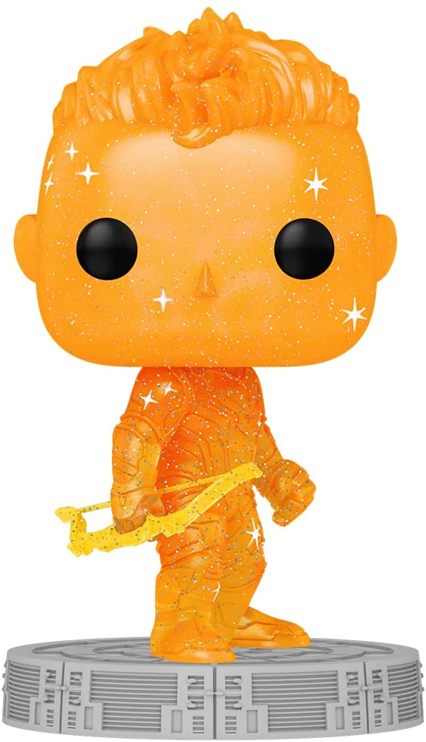 61igmsi3lvl._ac_sl1300_.jpg Funko Pop! Art Series - Marvel Studios The Infinity Saga - Hawkeye - 51 - Special Edition - Bobble Head - immagine 1