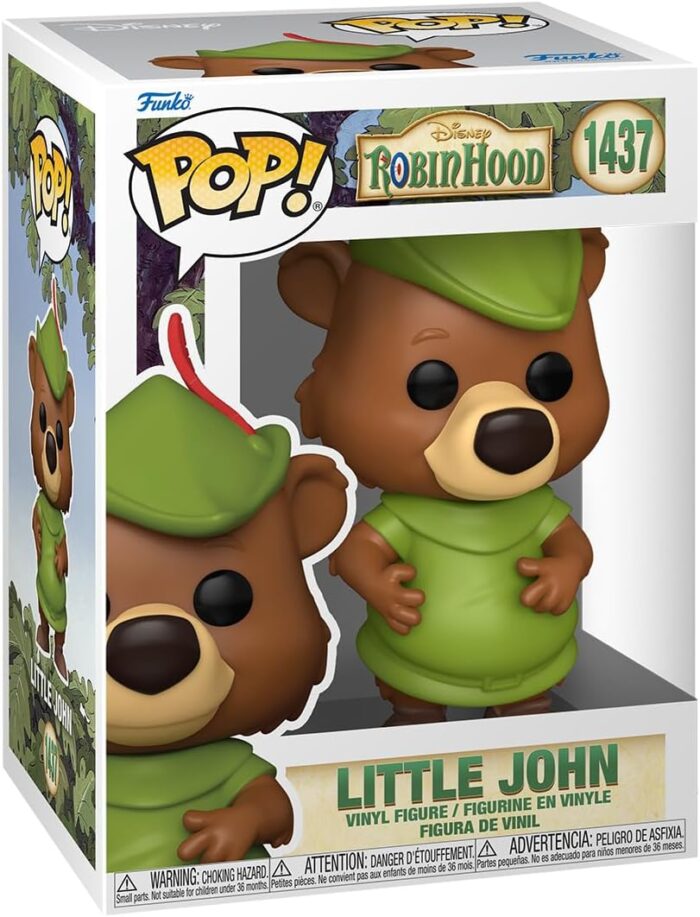 Funko Pop! Disney Robin Hood - Little John - 1437 - Vinyl Figure - immagine 2