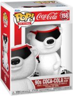 Funko Pop! Coca-Cola Ad Icons - Polar Bear 90s - 158 - Vinyl Figure - immagine 2
