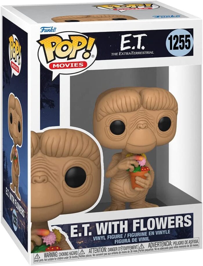 Funko Pop! Movies E.T. 40th - E.T. With Flowers - 1255 - Vinyl Figure - immagine 2