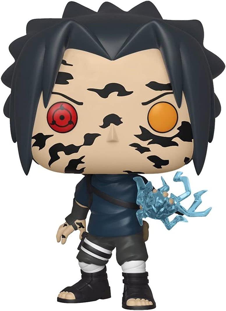61nwwfsc1bl._ac_sl1200_.jpg Funko Pop! Animation Naruto Shippuden - Sasuke (Curse Mark) - 455 - Special Edition - Vinyl Figure - immagine 1