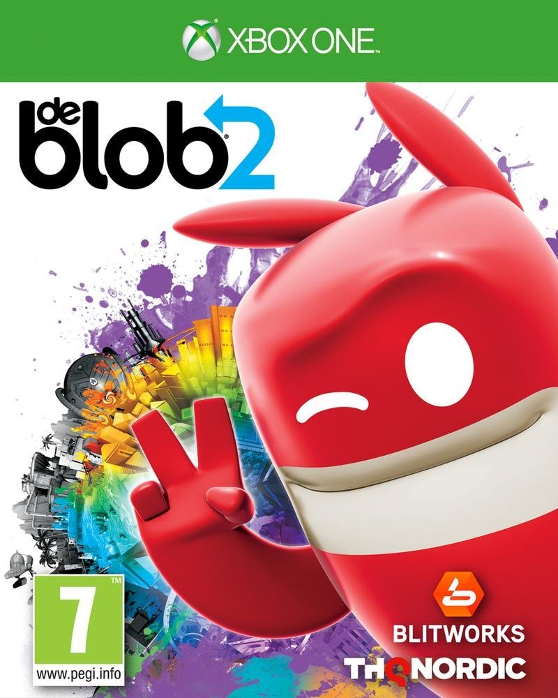 61puu6ehehl._sl1000__7.jpg De Blob 2 (Xbox One) - immagine 1