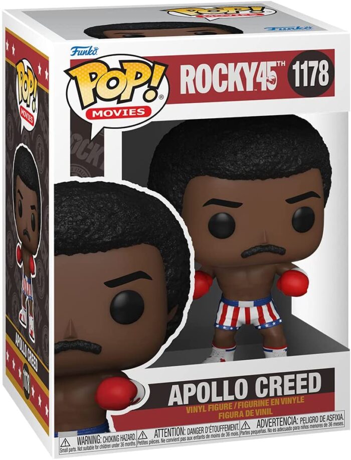 Funko Pop! Movies Rocky 45 Th - Apollo Creed - 1178 - Vinyl Figure - immagine 2