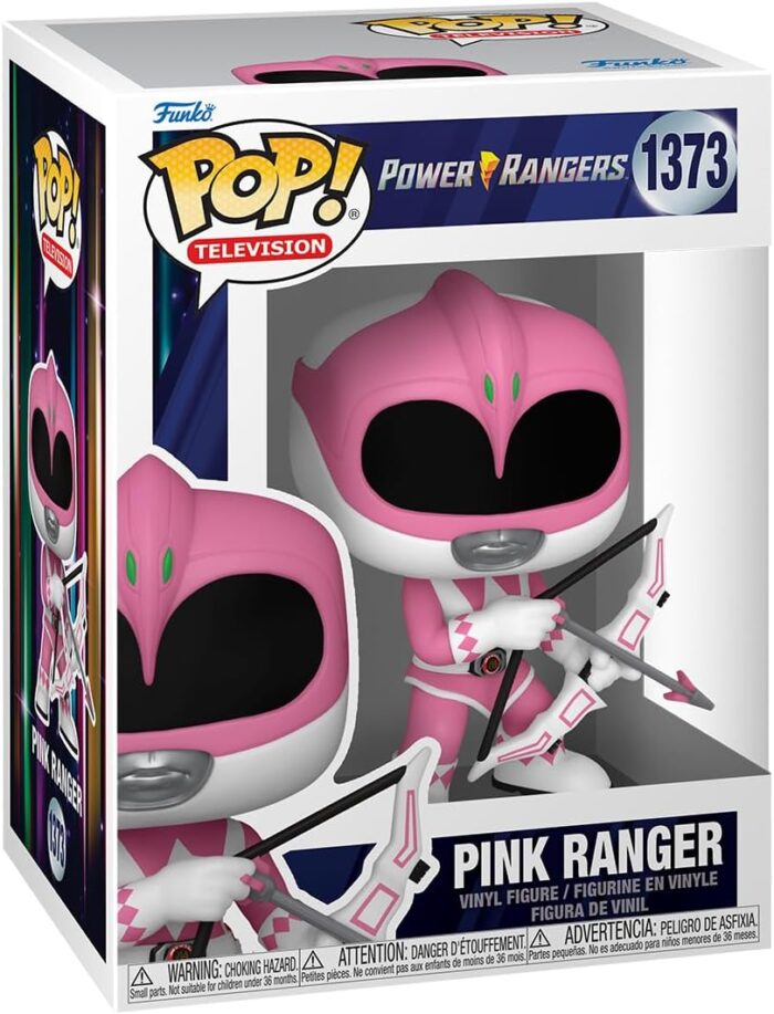 Funko Pop! Television Power Ranger - Pink Ranger - 1373 - Vinyl Figure - immagine 2