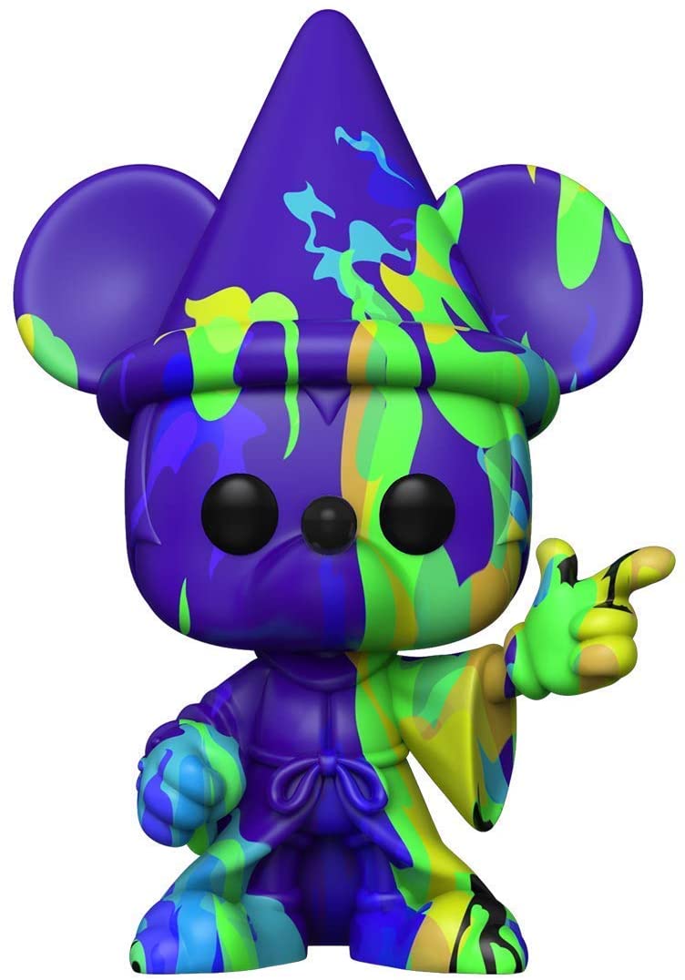 61tb0fviwbl._ac_sl1300__6.jpg Funko Pop! Art Series - Disney Fantasia 80th - Sorcerer Mickey 15 - Special Edition - Vinyl Figure - immagine 1