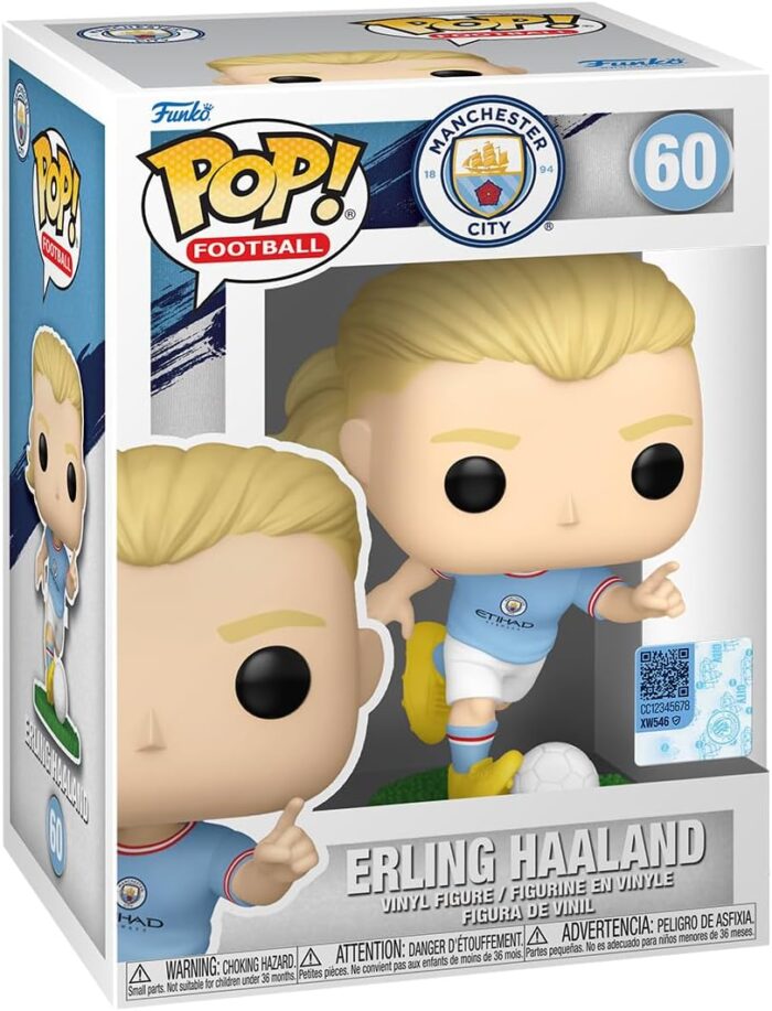 Funko Pop! Football Manchester City - Erling Haaland - 60 - Vinyl Figure - immagine 2