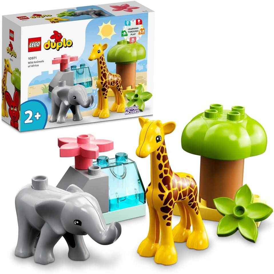 61uvxlzr9cl._ac_sl1000_.jpg LEGO Duplo - Animali dell’Africa - 10971 - immagine 1