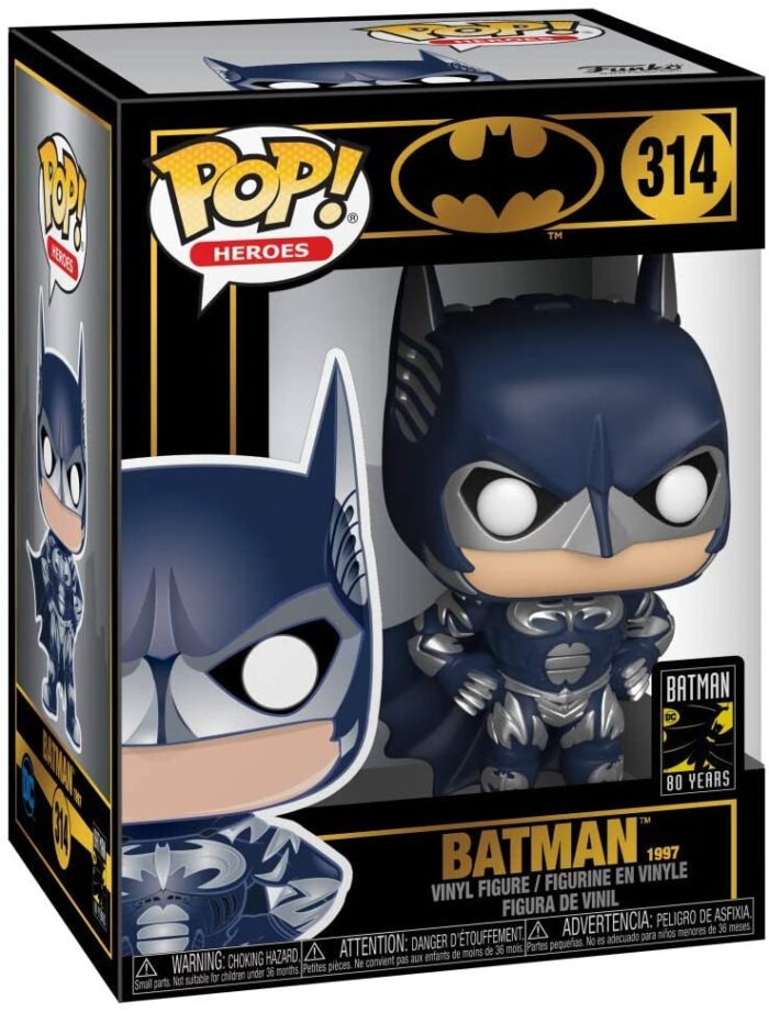Funko Pop! - Heroes 80 Years - Batman - 314 - Vinyl Figure - immagine 2