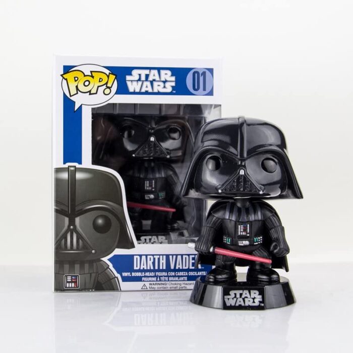 Funko Pop! - Star Wars - Darth Vader - 01 - Bobble Head - immagine 2
