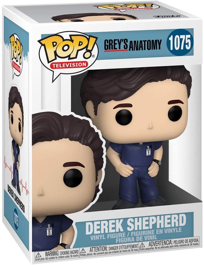 Funko Pop! Television Greys Anatomy - Derek Shephered - 1075 - Vinyl Figure - immagine 2